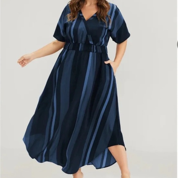 BloomChic Dresses & Skirts - BloomChic NWT striped dolman sleeve dress